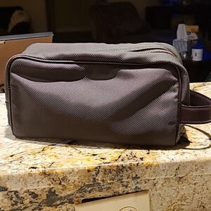 Louis Vuitton Tiaga Palana toiletry bag brown to green ombre color